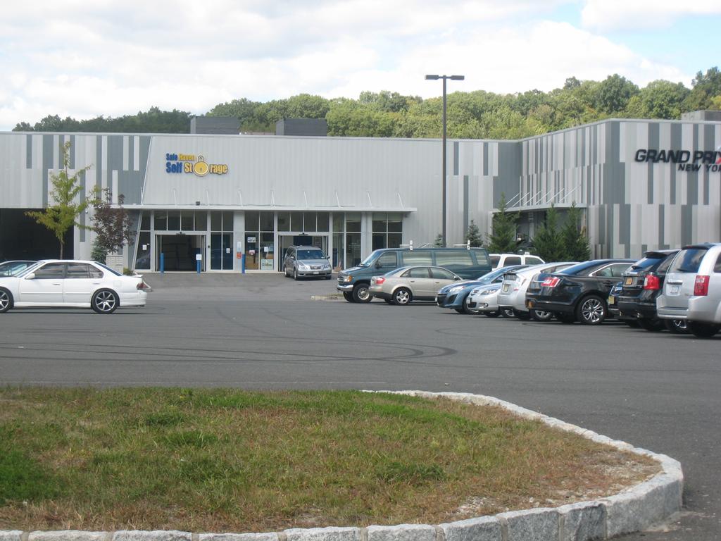 Mt Kisco huge exterior parking lot from Safe Haven Self Storage Mount